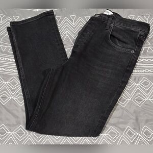Agolde Riley High Waisted Cropped Straight Leg Jeans Size 27